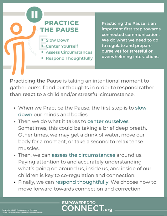 Practice the Pause | Digital Resource